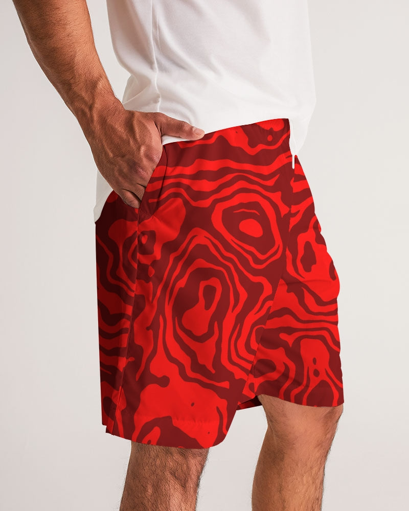 Cherry Slush Men's Jogger Shorts