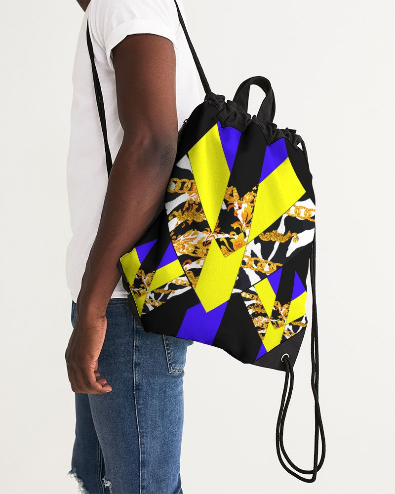 Neon Chain Dripp Canvas Drawstring Bag - The Dripp VIP