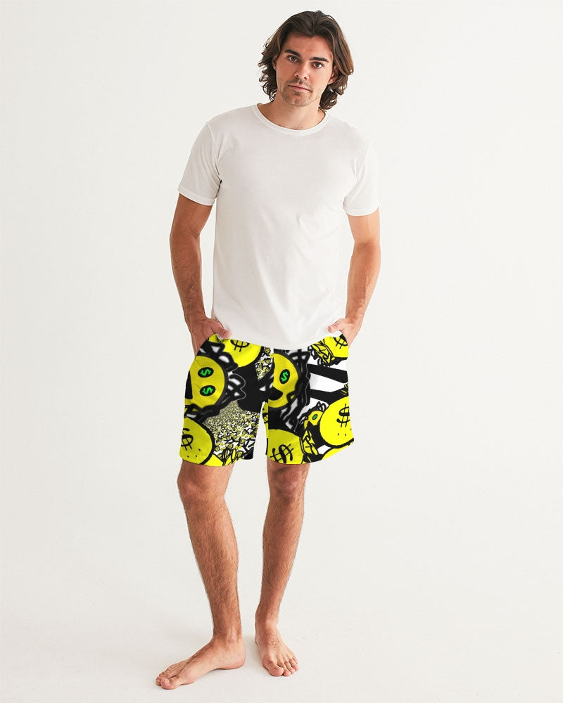 Trap Money Men's Swim Trunk - The Dripp VIP