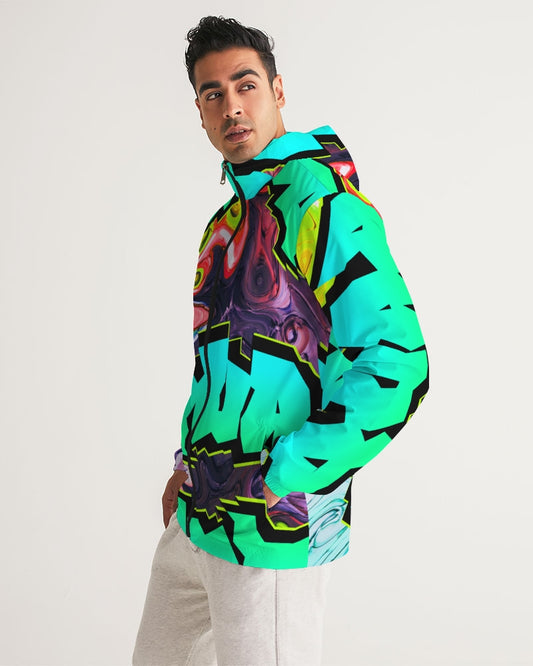 Graffiti Squad Men's Windbreaker - The Dripp VIP