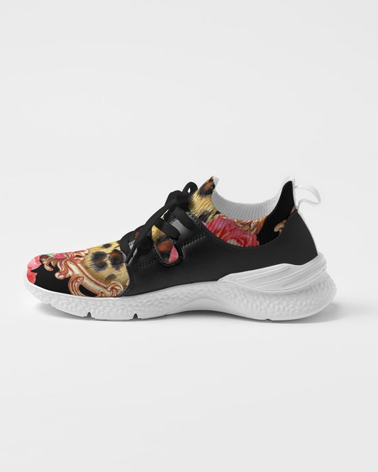 Multi Chain Print Mix Women's Two-Tone Sneaker