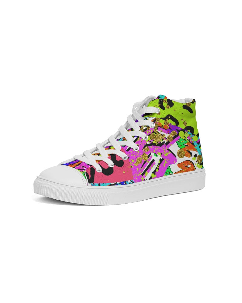 Wett Wett Women's Hightop Canvas Shoe - The Dripp VIP