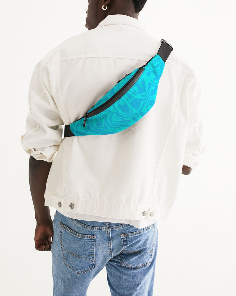 Blue Raspberry Slush Crossbody Sling Bag