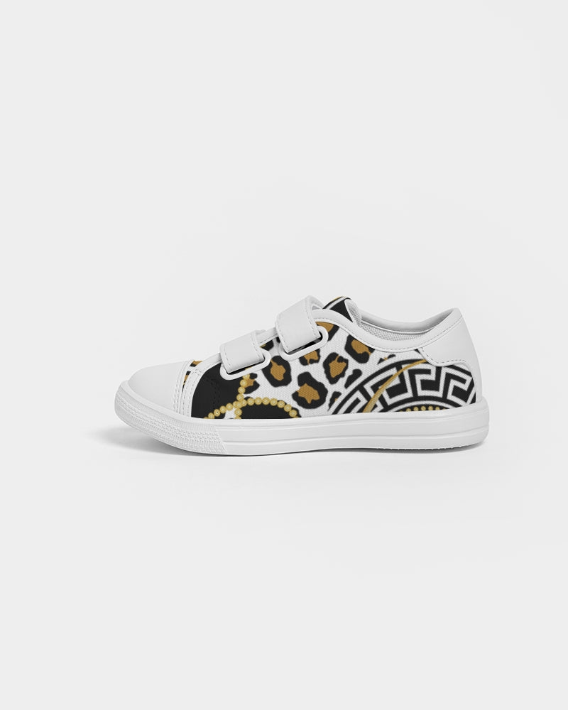Mix Multi Prints Kids Velcro Sneaker