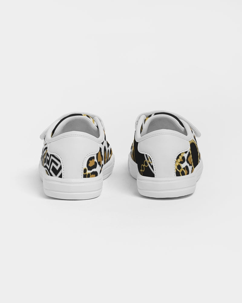 Mix Multi Prints Kids Velcro Sneaker