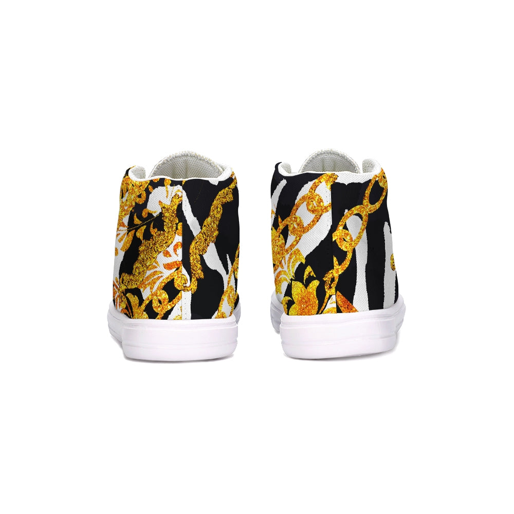 Chain Dripp Kids Hightop Canvas Shoe - The Dripp VIP