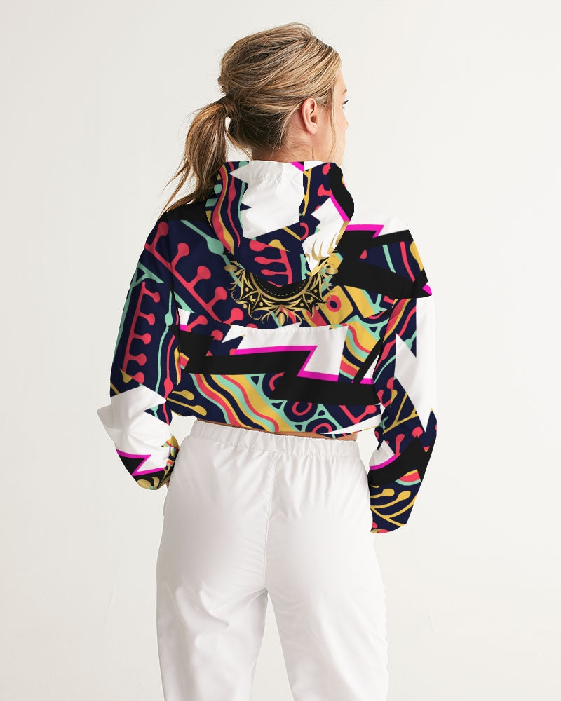 Luxury Collection Women's Cropped Windbreaker