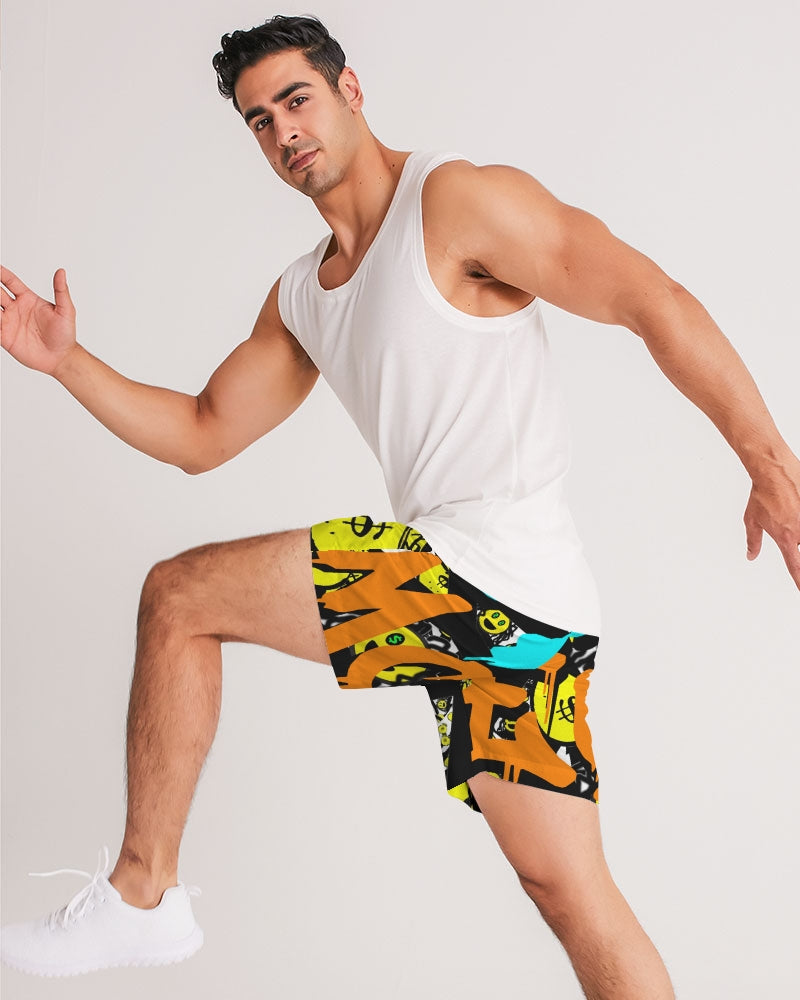 Trap Money Men's Jogger Shorts - The Dripp VIP