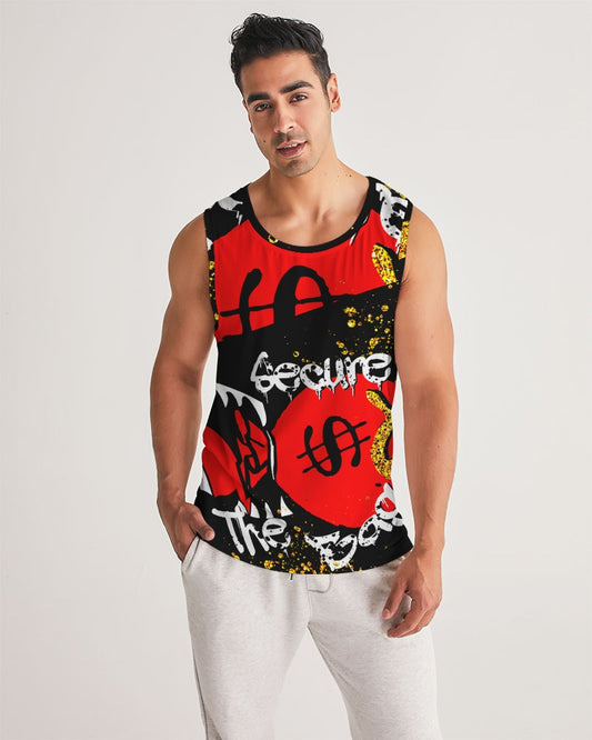 Secure The Bag Men's Sport Tank - The Dripp VIP