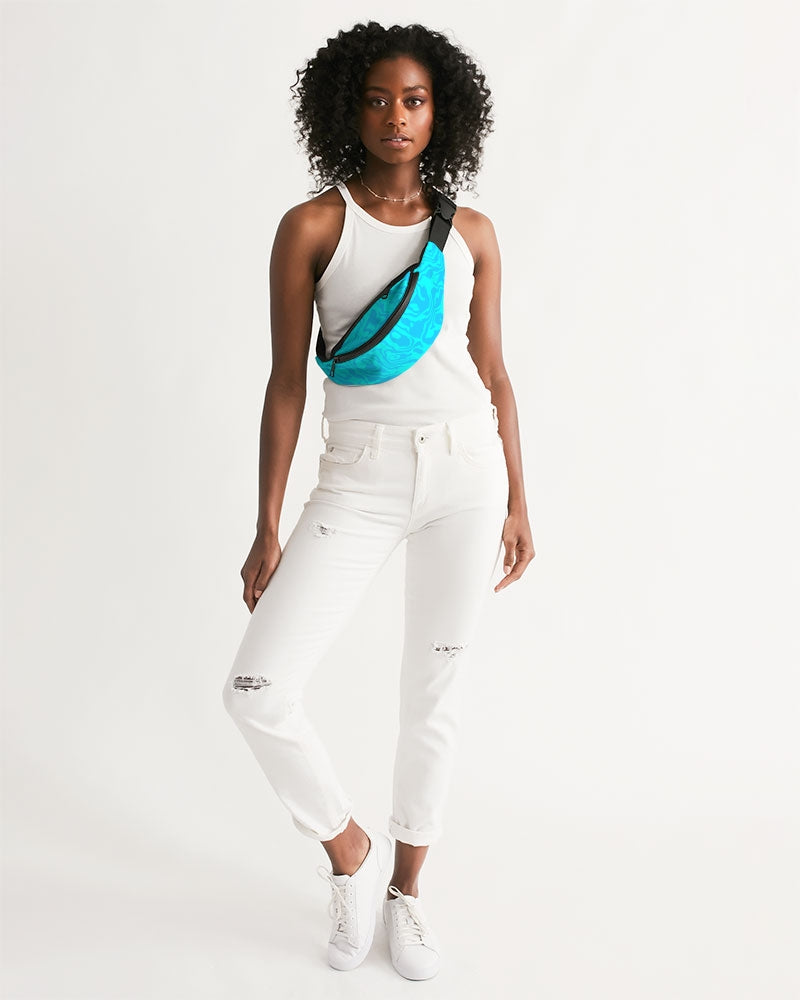 Blue Raspberry Slush Crossbody Sling Bag