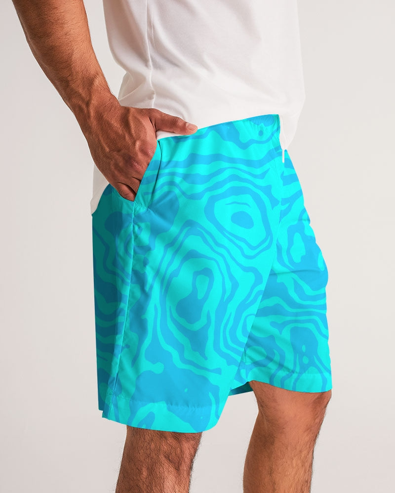 Blue Raspberry Slush Men's Jogger Shorts
