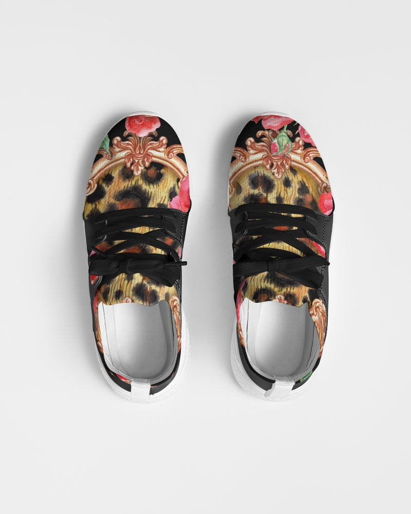 Multi Chain Print Mix Women's Two-Tone Sneaker