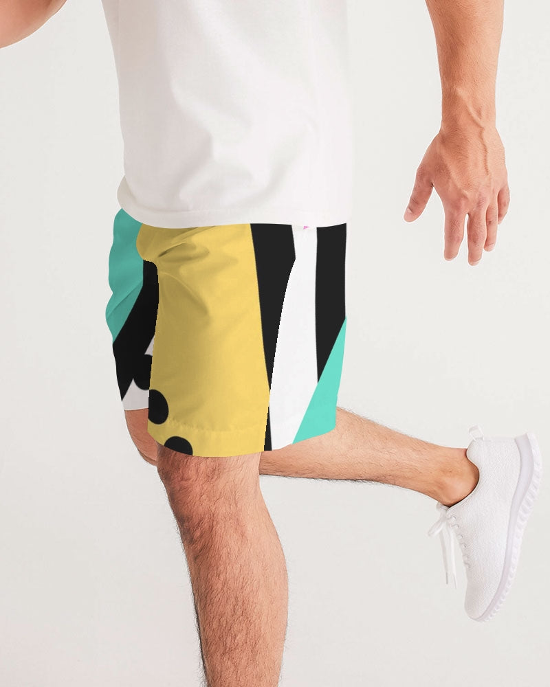 Dope T Men's Retro Splash Jogger Shorts - The Dripp VIP