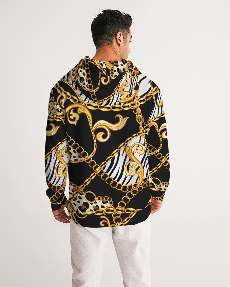 Multi Chain Print Mix Men's Hoodie