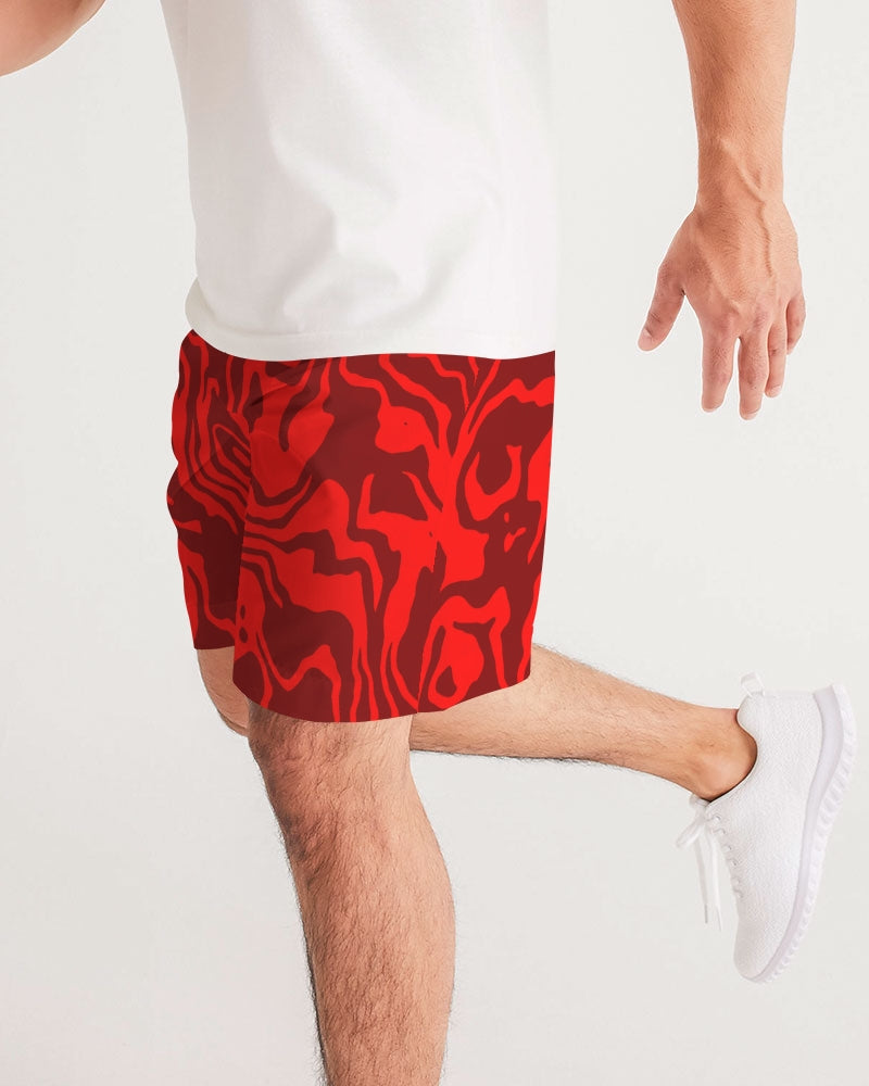 Cherry Slush Men's Jogger Shorts