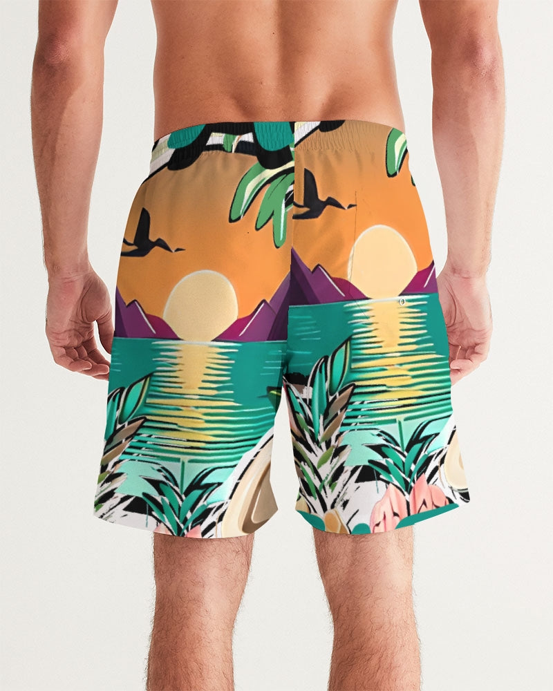 Beach Life Men's Swim Trunk