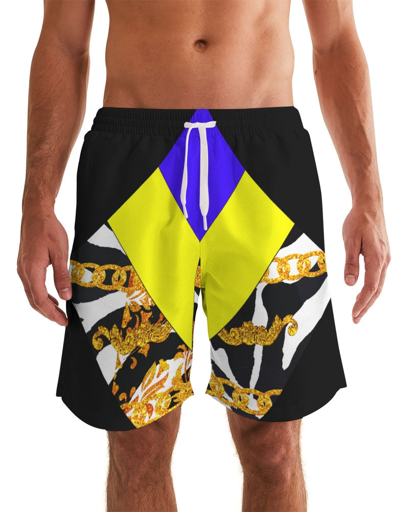 Neon Chain Dripp Men's Swim Trunk - The Dripp VIP