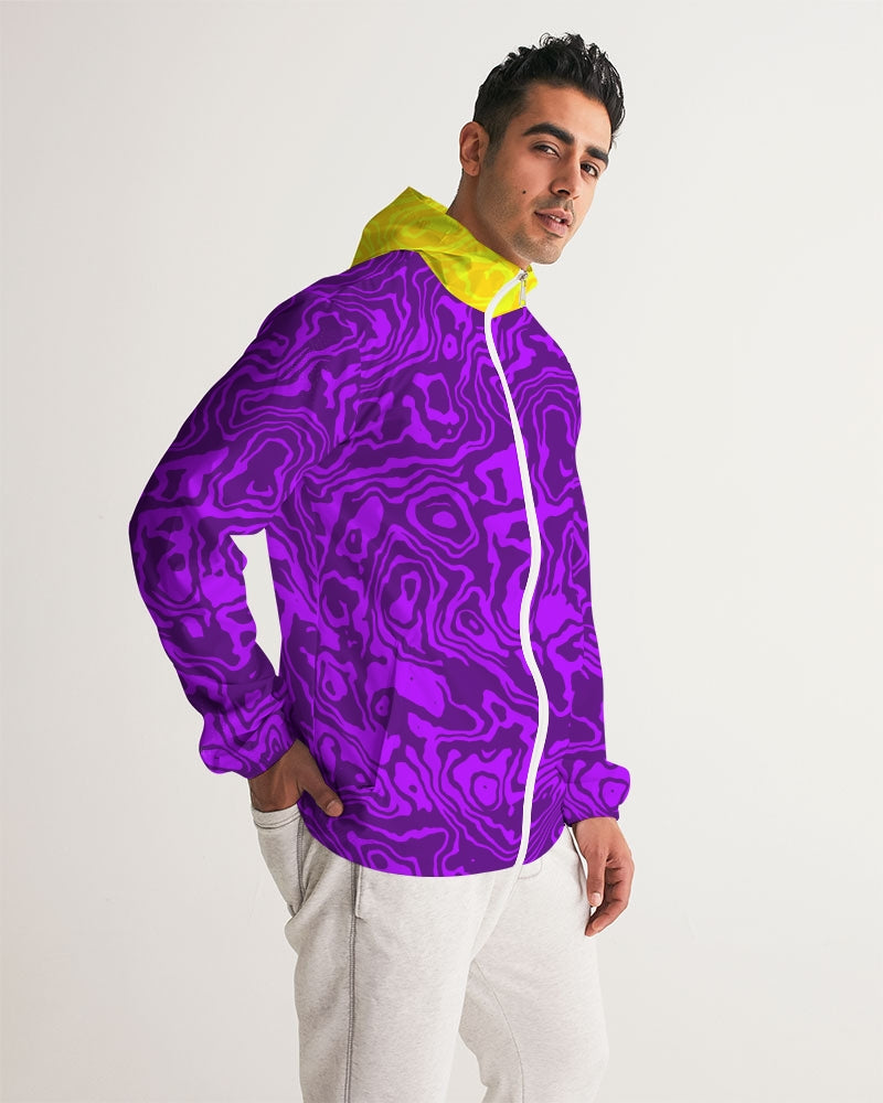 Grape Slush Men's Windbreaker