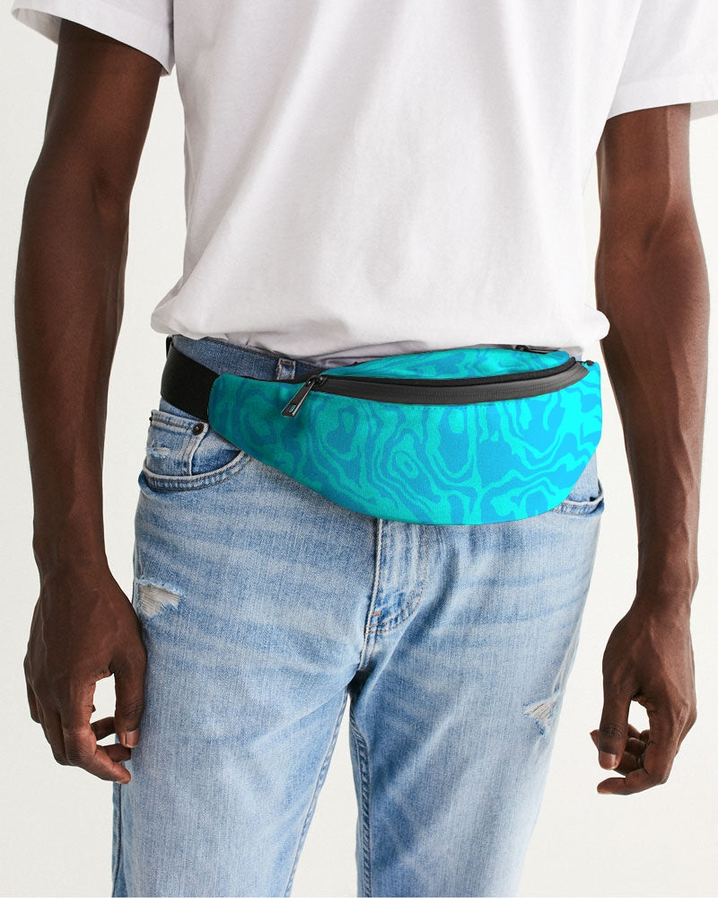 Blue Raspberry Slush Crossbody Sling Bag