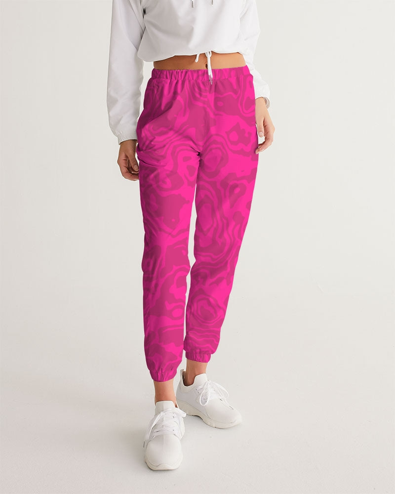 Pink Retro Women's Track Pants - The Dripp VIP