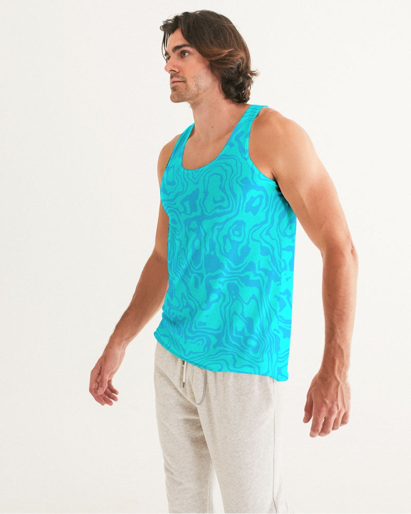 Blue Raspberry Slush Men's Tank