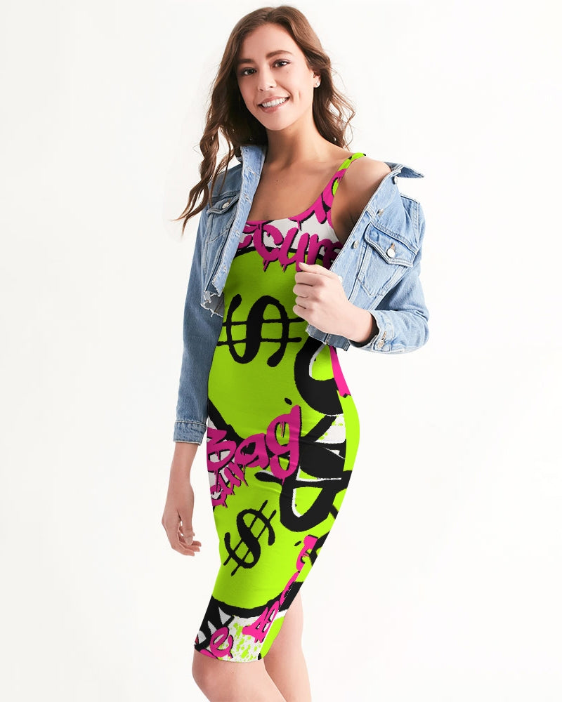 Secure The Bag Women's Midi Bodycon Dress