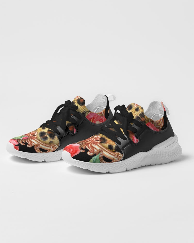 Multi Chain Print Mix Women's Two-Tone Sneaker