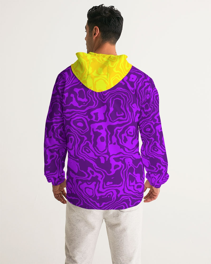 Grape Slush Men's Windbreaker