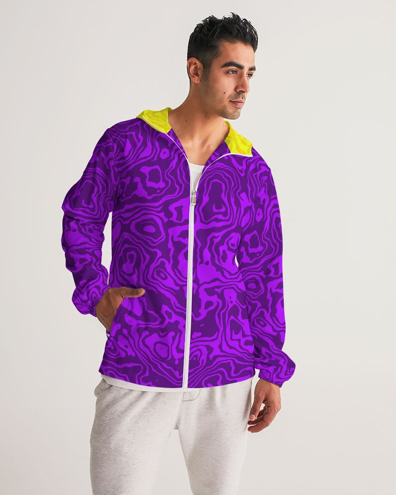 Grape Slush Men's Windbreaker