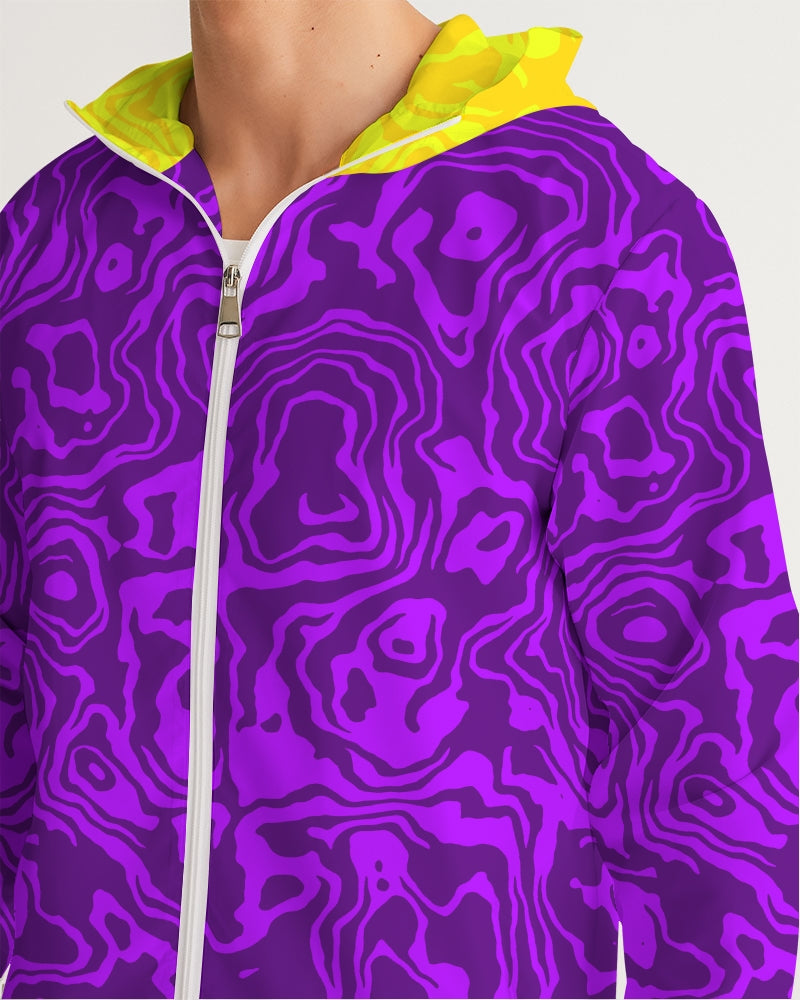 Grape Slush Men's Windbreaker
