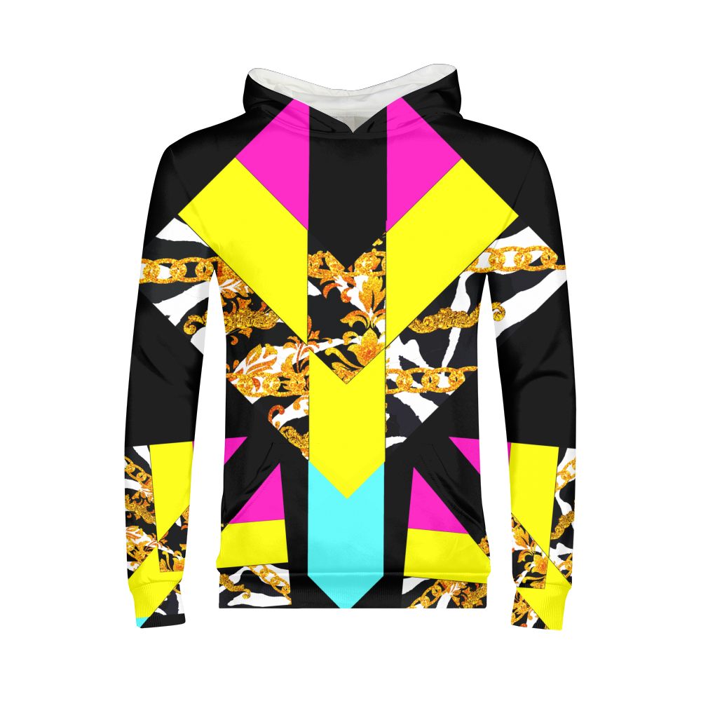 Neon Chain Dripp Kids Hoodie - The Dripp VIP