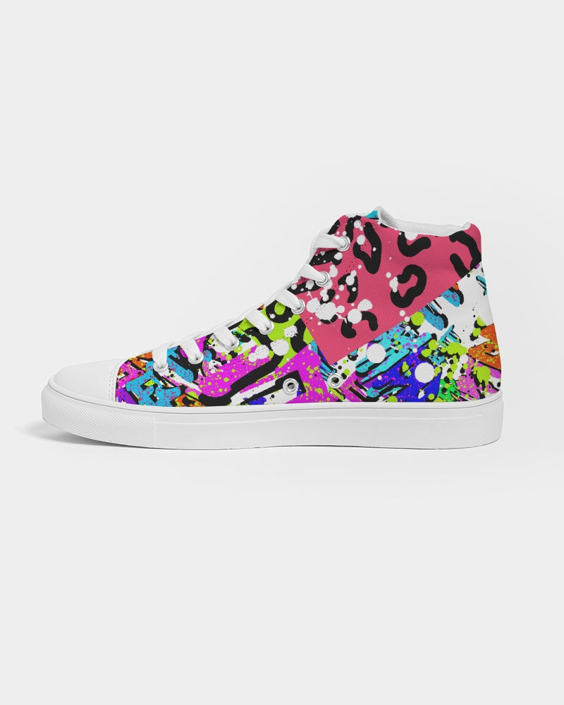Wett Wett Women's Hightop Canvas Shoe - The Dripp VIP