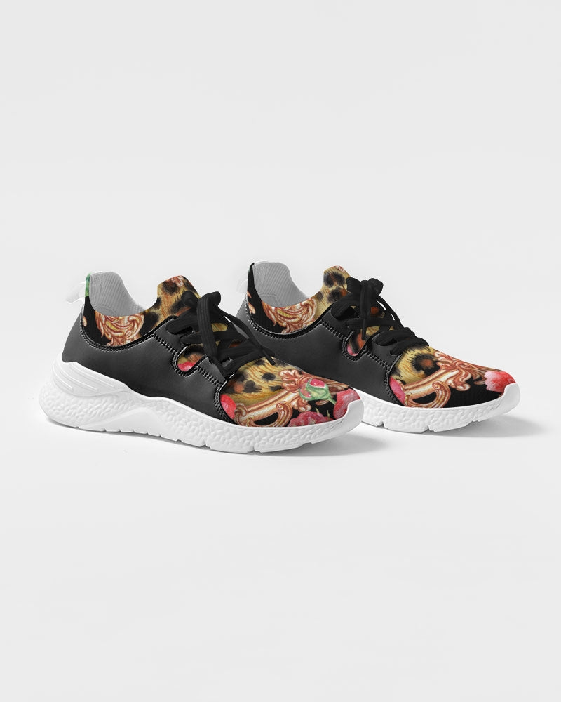 Multi Chain Print Mix Women's Two-Tone Sneaker