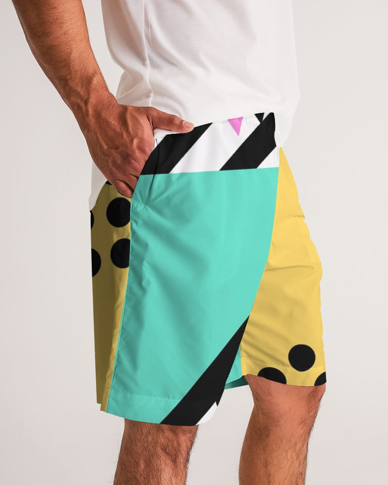 Dope T Men's Retro Splash Jogger Shorts - The Dripp VIP