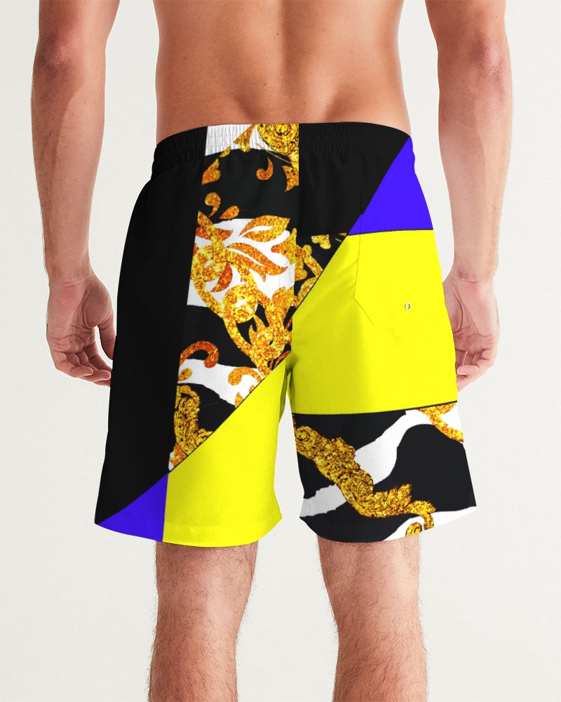 Neon Chain Dripp Men's Swim Trunk - The Dripp VIP