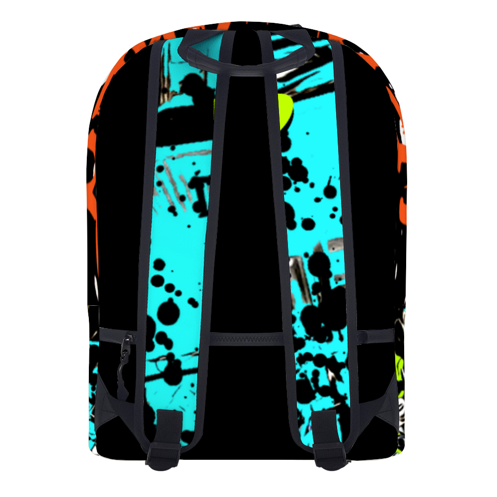 Trap Monney Leather Travel Laptop Backpack