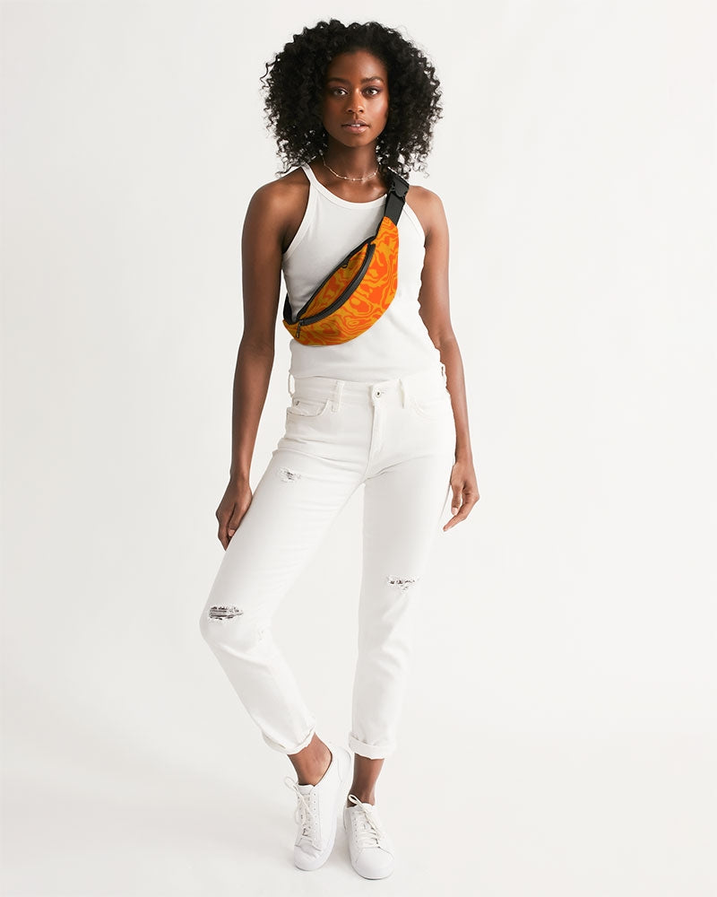 Orange Slush Crossbody Sling Bag