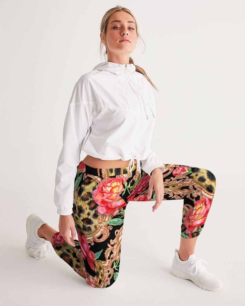 Multi Chain Print Mix Women's Windbreaker Pants