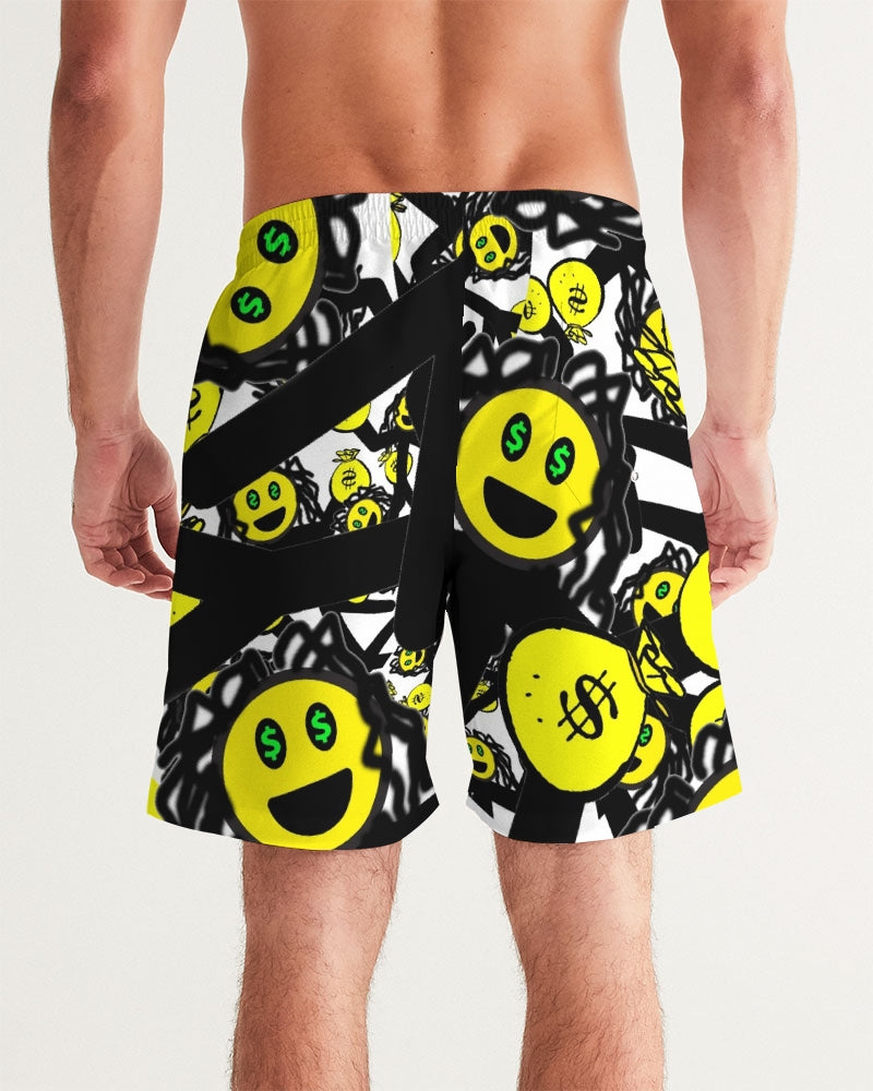 Trap Money Men's Swim Trunk - The Dripp VIP