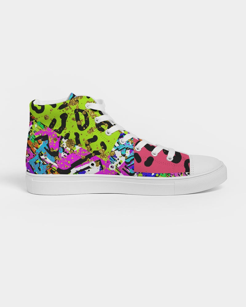 Wett Wett Women's Hightop Canvas Shoe - The Dripp VIP